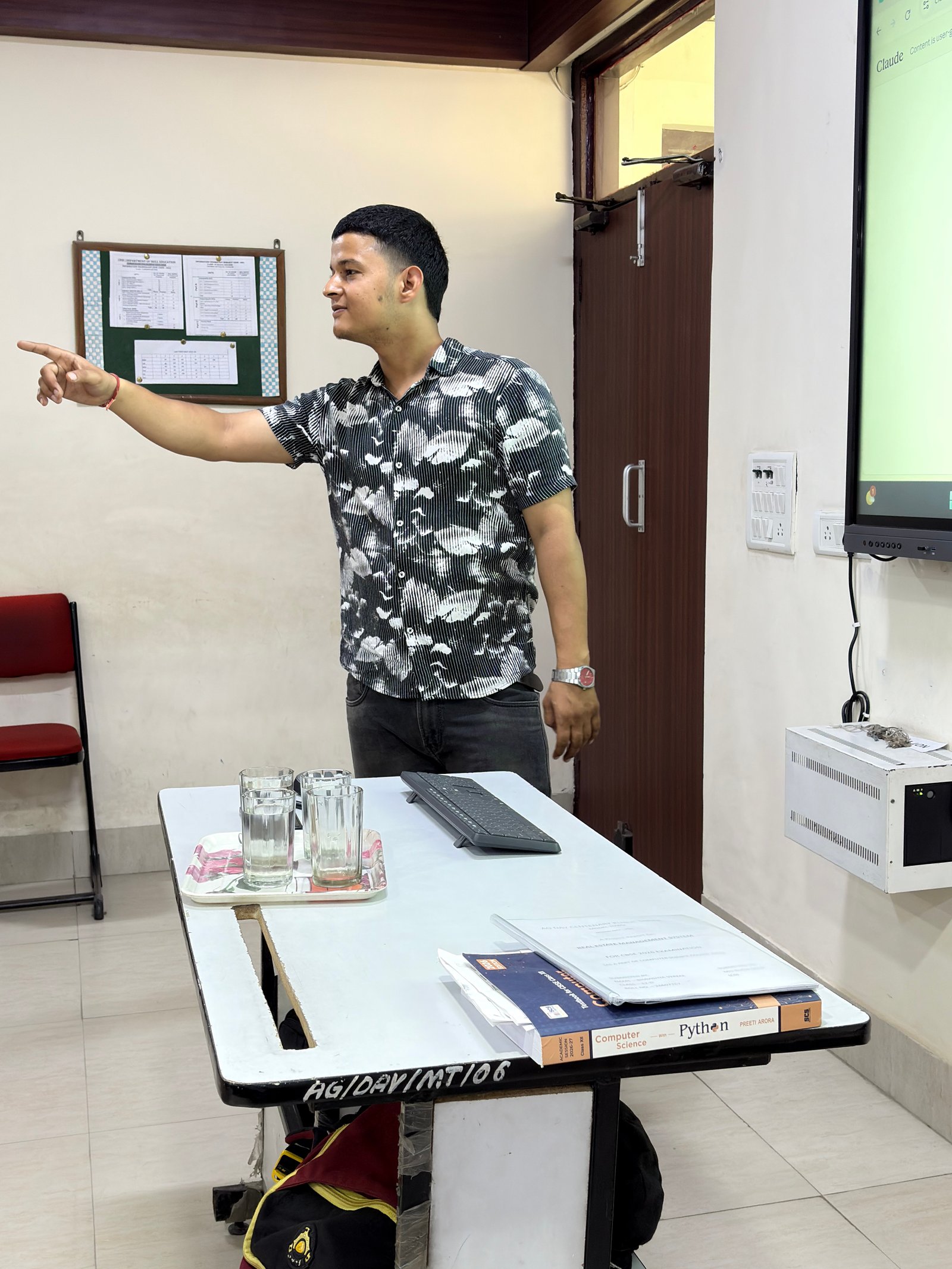 Student presentation